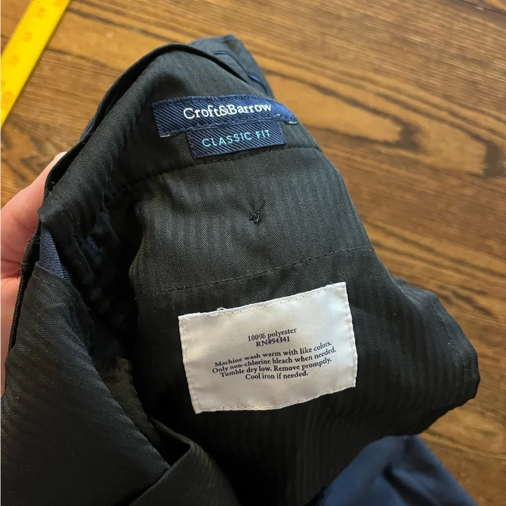 Croft&Borrow Suit Pant - Picture 2 of 6